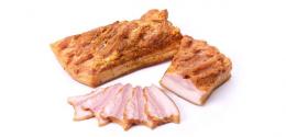 Продукт из свинины копчено-вареный грудинка «Домашняя»